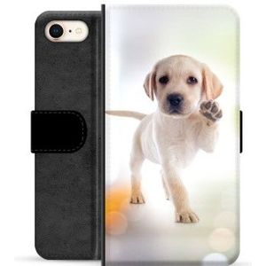 iPhone 7/8/SE (2020)/SE (2022) Premium Schutzhülle mit Geldbörse - Hund