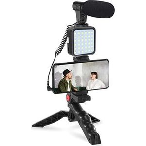 Vlogging-Kit für Live-Streaming KIT-01LM (Offene Verpackung - Zufriedenstellend) - Schwarz