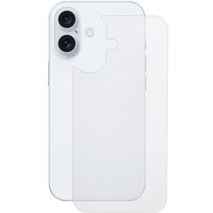 iPhone 16 Plus Panzerglas Rückseitenschutz - 9H - Durchsichtig