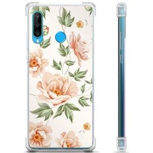 Huawei P30 Lite Hybrid Hülle - Blumen