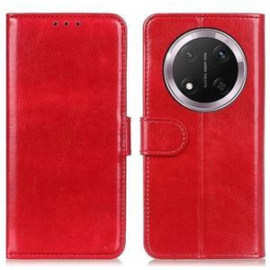 Honor X60 Pro/X9c/Magic7 Lite Wallet Schutzhülle mit Magnetverschluss - Rot