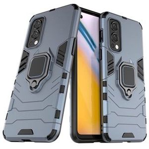 OnePlus Nord 2 5G Hybrid Case mit Ringhalterung - Blau