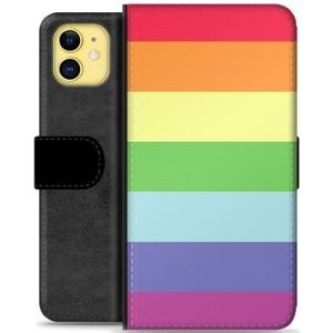 iPhone 11 Premium Schutzhülle mit Geldbörse - Pride