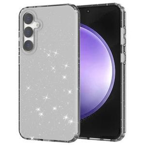 Samsung Galaxy S23 FE Stylish Glitter Serie TPU Hülle - Schwarz