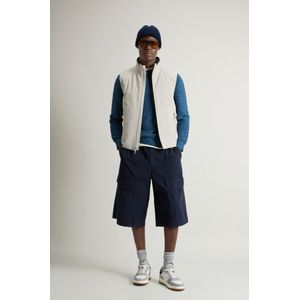 Woolrich Herren Sailing Steppweste aus zweilagigem Stoff Grey Größe L
