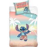 Lilo en Stitch dekbedovertrek Vacay Mode 140 x 200 cm - 60 x 70cm - katoen