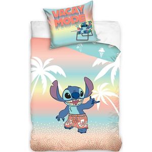 Lilo en Stitch dekbedovertrek Vacay Mode 140 x 200 cm - 60 x 70cm - katoen