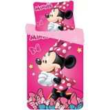 Minnie Mouse dekbedovertrek Strik / 1-persoons
