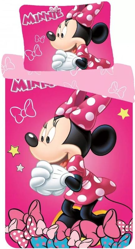 Minnie Mouse dekbedovertrek Strik / 1-persoons