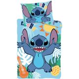 Dekbedovertrek - Grijs - Katoen - 1 Persoons