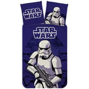 Star Wars - Dekbedovertrek Stormtrooper - Katoen - 1 Dekbedovertrek en 1 Kussensloop