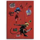 Miraculous  Polar Fleece plaid rood 100 x 140 cm