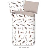 Dekbedovertrek - Grijs - Katoen - 2 Persoons