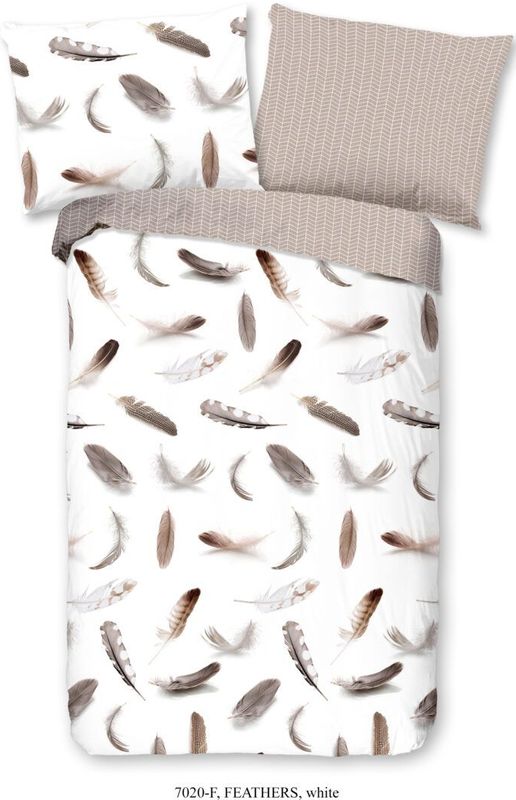 Dekbedovertrek - Grijs - Katoen - 2 Persoons