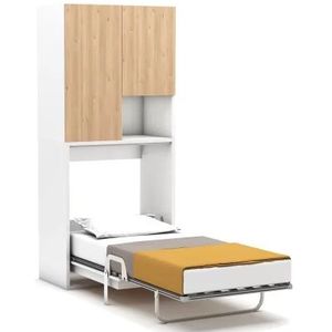 Eenpersoons opklapbed Capsule met kast