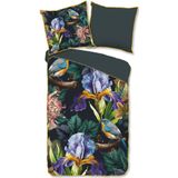 Dekbedovertrek - Katoen - Grijs - Eenpersoons