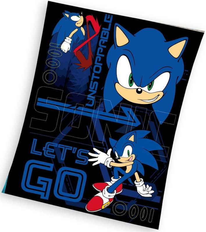 Sonic fleece plaid Unstoppable - 130 x 170 cm