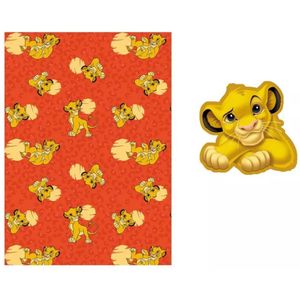 Lion King fleece deken 100 x 140 cm