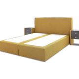 Boxspring Hoofdbord Lukas 110 cm hoog