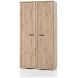 2-deurs kledingkast Arthur - 100 x 194 x 64 cm