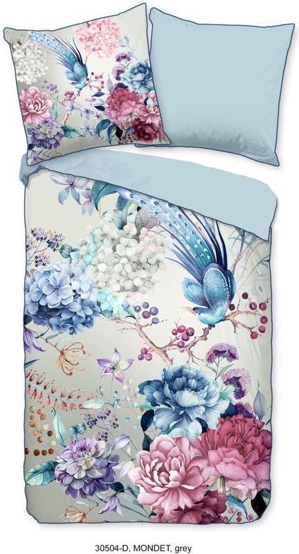 Dekbedovertrek - Wit - Katoen - 140x200 cm