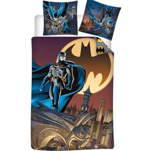 Batman - Dekbedovertrek City - 140 x 200 cm - Polykatoen
