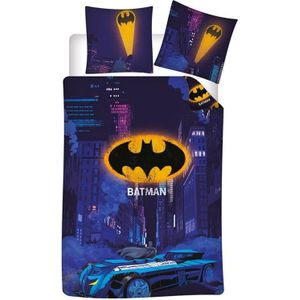 Dekbedovertrek - Blauw - Katoen - 240x220 cm