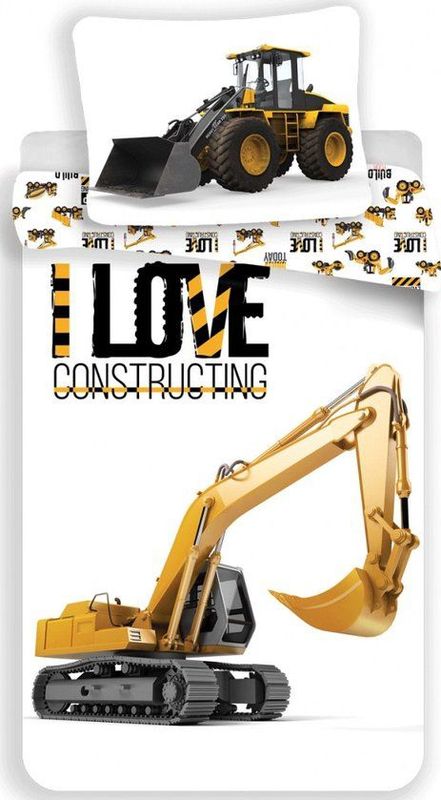 Dekbedovertrek - Wit - Katoen - 240x220 cm