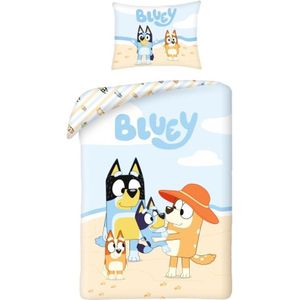 Bluey Dekbedovertrek Strand 140 x 200 cm - katoen