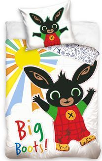 Bing Dekbedovertrek boots 140 x 200 cm