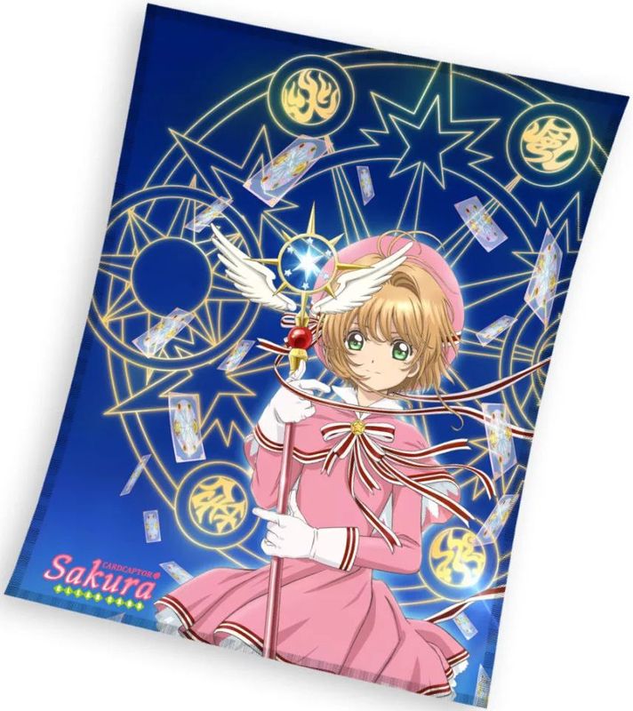 Sakura fleece deken  - 130 x 160 cm