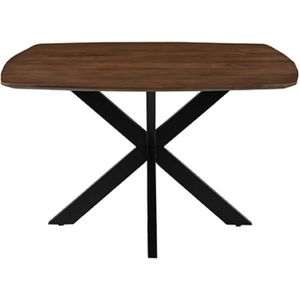 LABEL51 Eetkamertafel Blake - Nature - Mangohout - 140x140 cm
