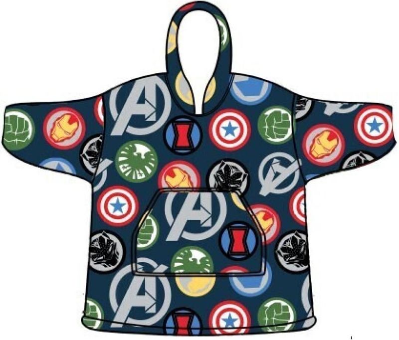 Marvel Avengers hoodie poncho maat XS - L - polyester