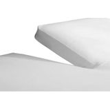 Waterdichte splittopper molton - 100% katoen - hoek 12cm - 220 grams