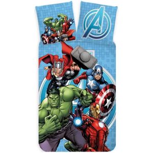 Dekbedovertrek - Wit - Katoen - 2 Persoons