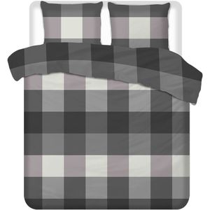 Terschellinger Flanel dekbedset 140x200/220cm Modern Blokpatroon FL05