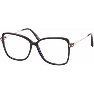 Tom Ford FT 5953-B 001 Cat Eye Brillen, Dames
