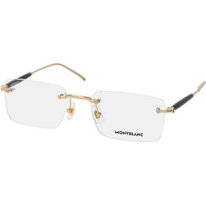 Montblanc - MB0411O 002 - Optische Monturen - Goud - Metaal