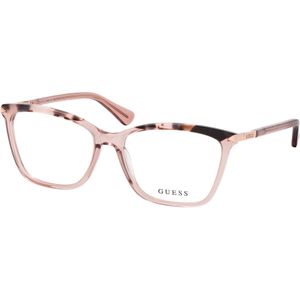 Guess GU 2880 057, inclusief kwaliteitsglazen, Vierkant Brillen, Dames