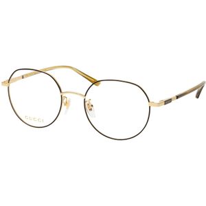 Gucci GG 1349O 003, inclusief kwaliteitsglazen, Rond Brillen, Heren