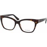 Guess - Square Optical Frame - Bruin - Acetaat - 53 mm