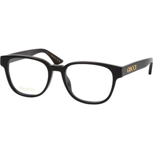 Gucci GG1746OA 001 Vierkant Brillen, Unisex