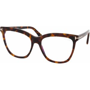 TOM FORD - FT6042-B - Optische Monturen - Havana - Acetaat - Vlinder