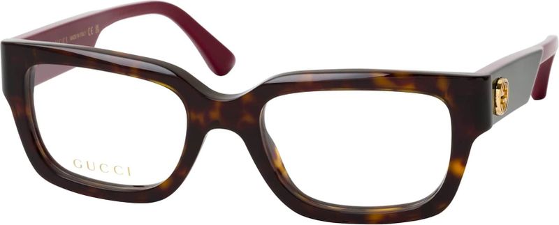 Gucci GG1666O 006 Rechthoekig Brillen, Dames