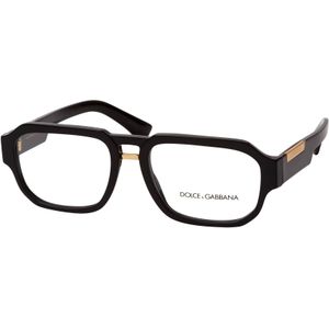 Dolce & Gabbana - DG3389 - Optische Monturen - Zwart - Acetaat