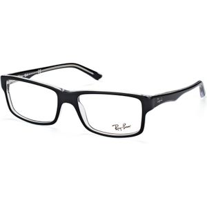 Ray-Ban RX 5245 2034, inclusief kwaliteitsglazen, Rechthoekig Brillen, Heren