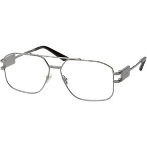 Versace VE 1302 1001 Vierkant Brillen, Heren