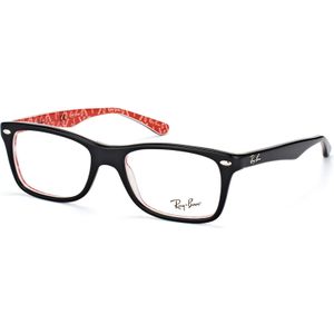 Ray-Ban - RX5228 - Optische Monturen - Zwart Transparant - Acetaat