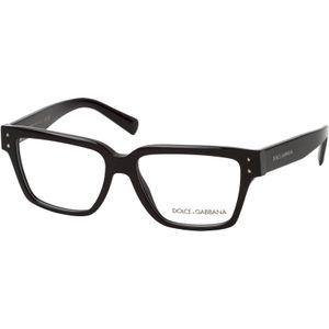 Dolce & Gabbana DG3383 501 - Bril - Zwart - Kunststof