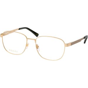 Gucci - GG1225O - Optische Monturen - Goud - Metaal